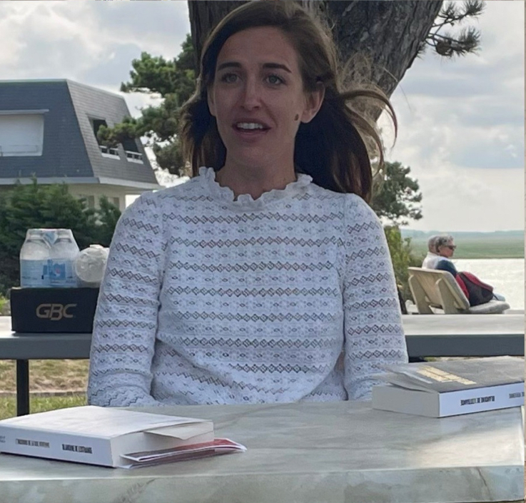 Blandine de Lestrange, Livres en baie 2024, Le Crotoy, 18 août 2024
