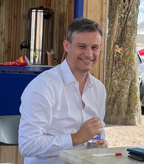 Frédéric Potier, Livres en baie 2023, Le Crotoy, 20 août 2023